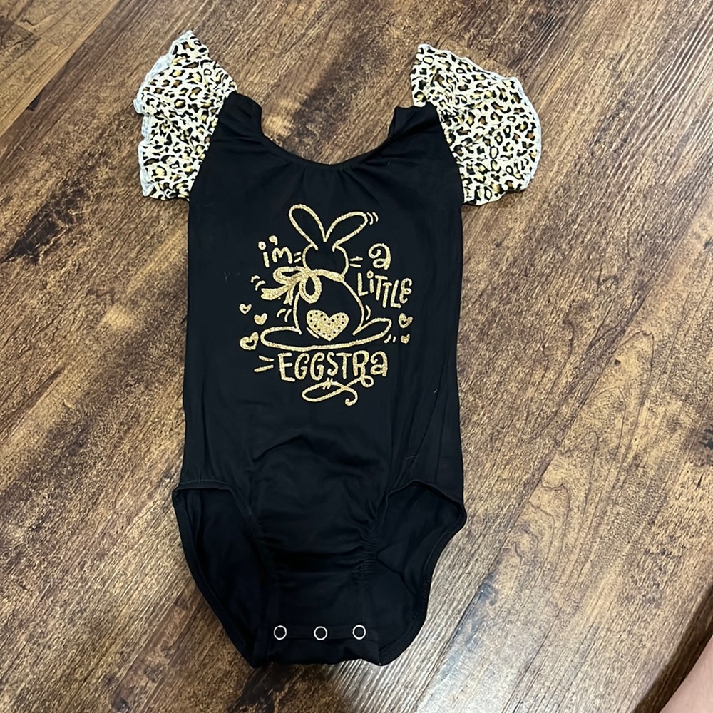 Toddler girls Easter onesie